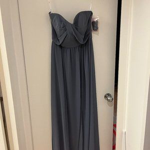 Dessy Social Bridesmaids Style 8159 - Silverstone Size 8